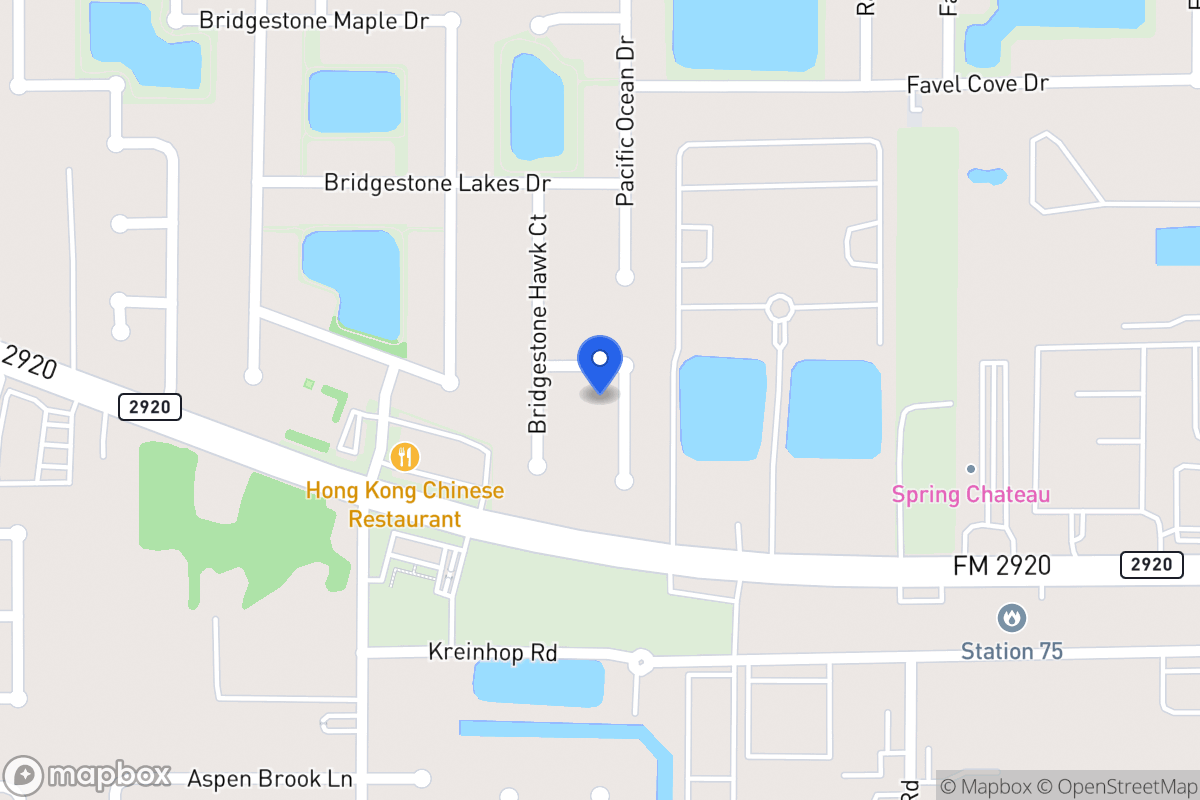Map of 22027 Bridgestone Eagle Ct, Spring