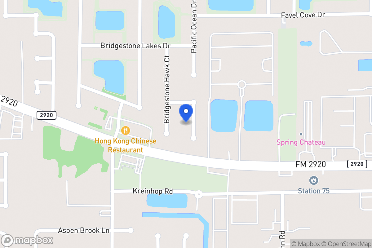 Map of 22019 Bridgestone Eagle Ct, Spring