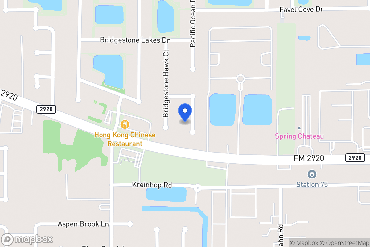 Map of 22015 Bridgestone Eagle Ct, Spring