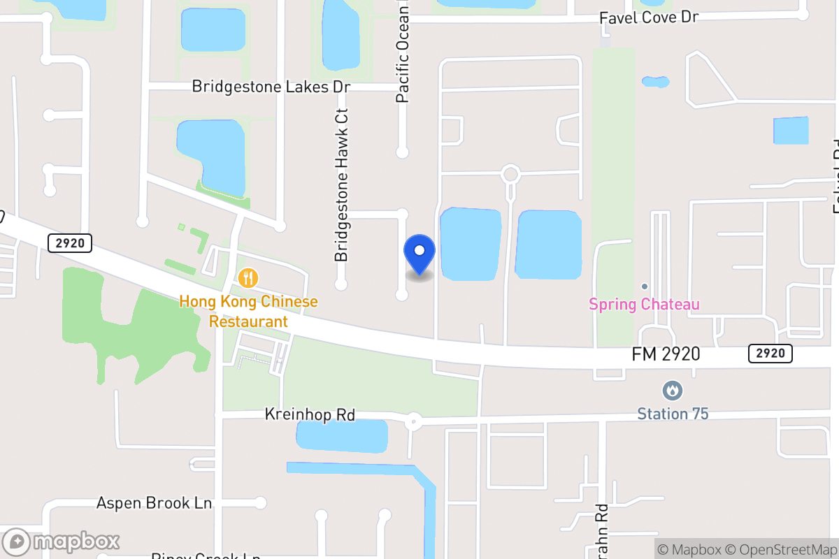 Map of 22014 Bridgestone Eagle Ct, Spring