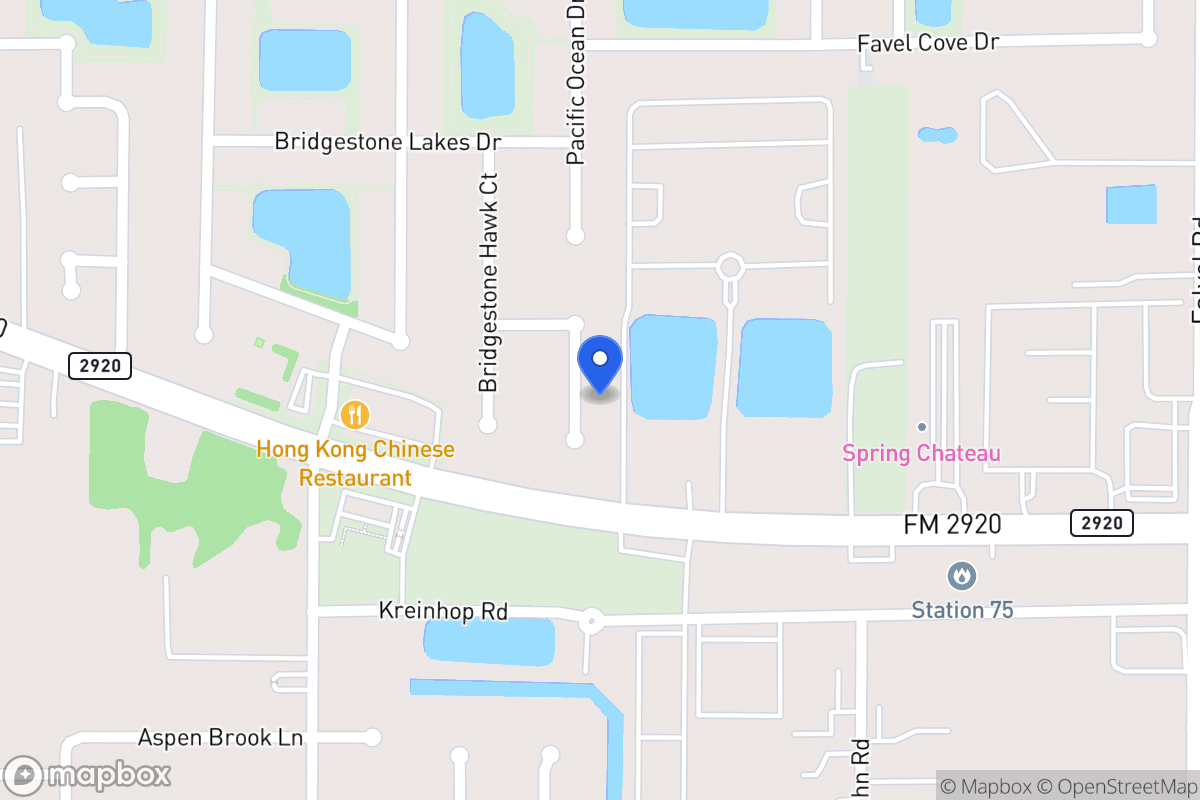 Map of 22018 Bridgestone Eagle Ct, Spring