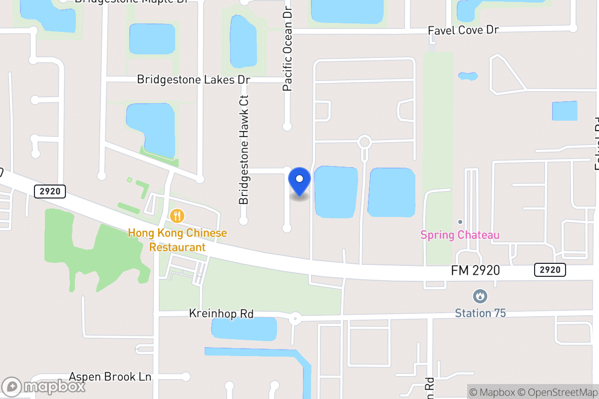 Map of 22022 Bridgestone Eagle Ct, Spring