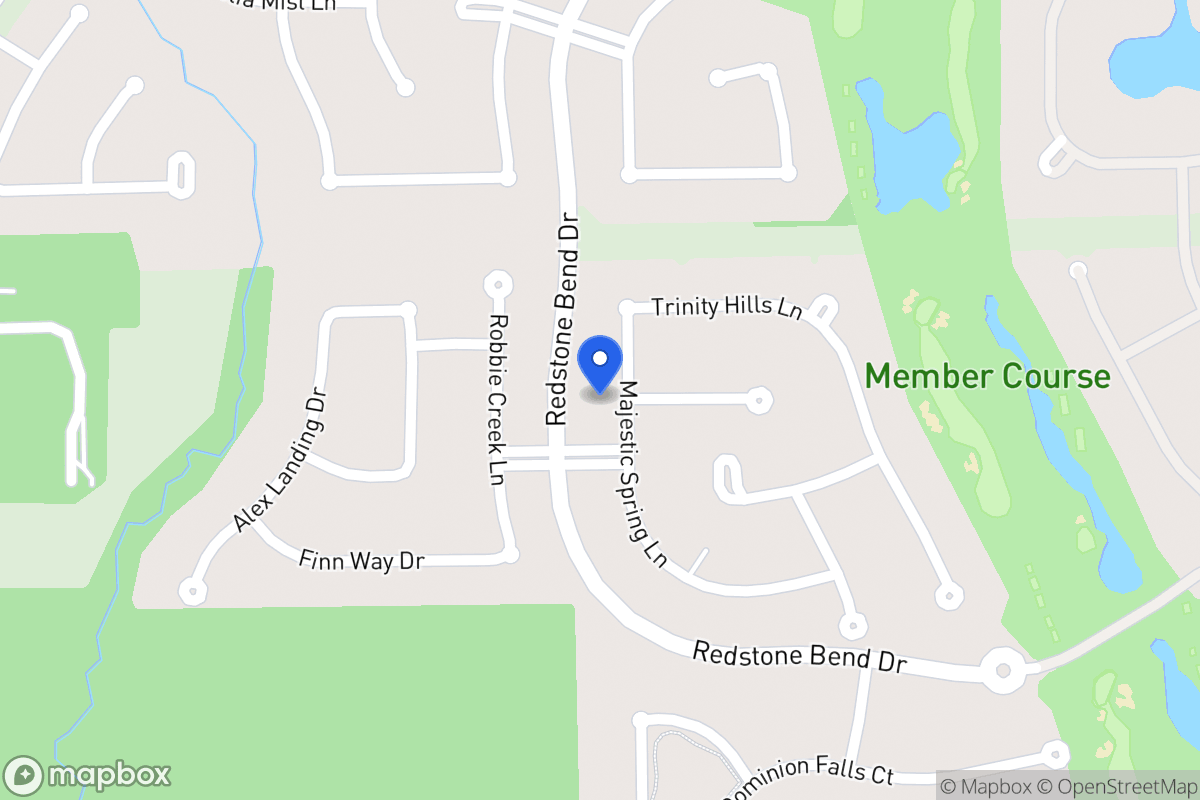 Map of 14007 Majestic Spring Ln, Humble