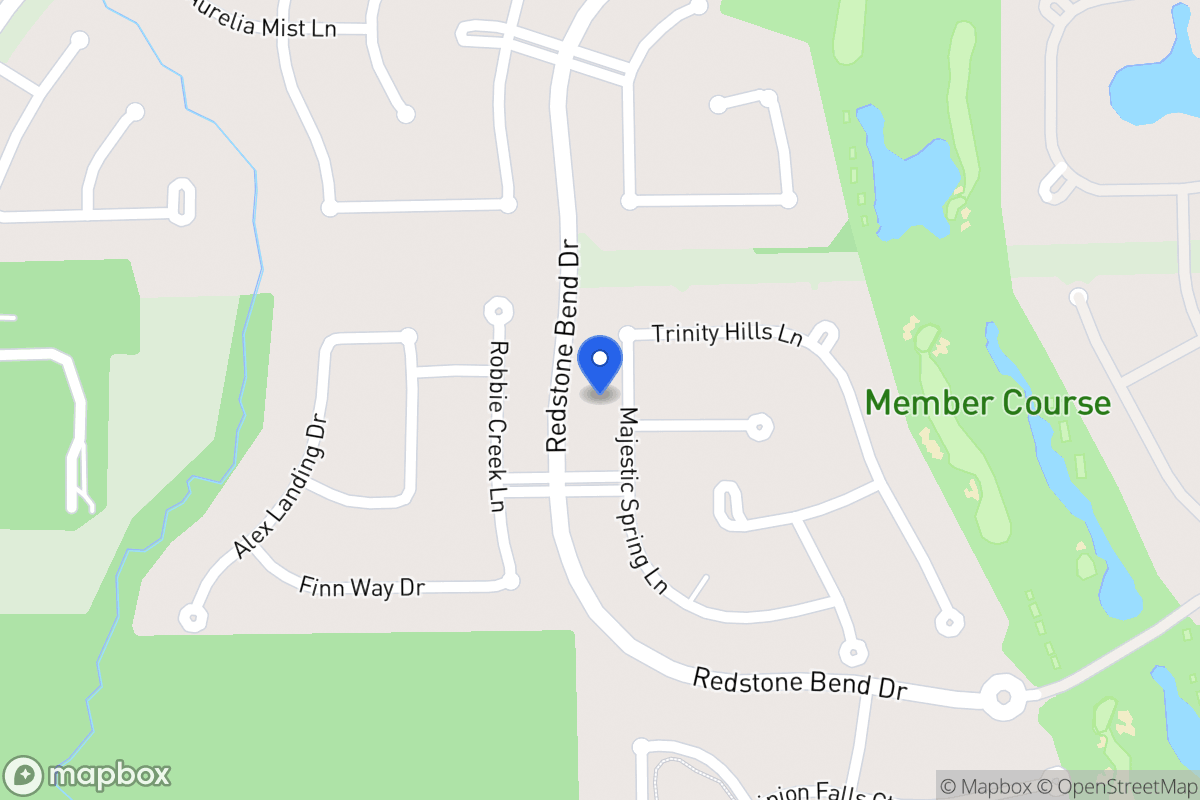 Map of 14011 Majestic Spring Ln, Humble