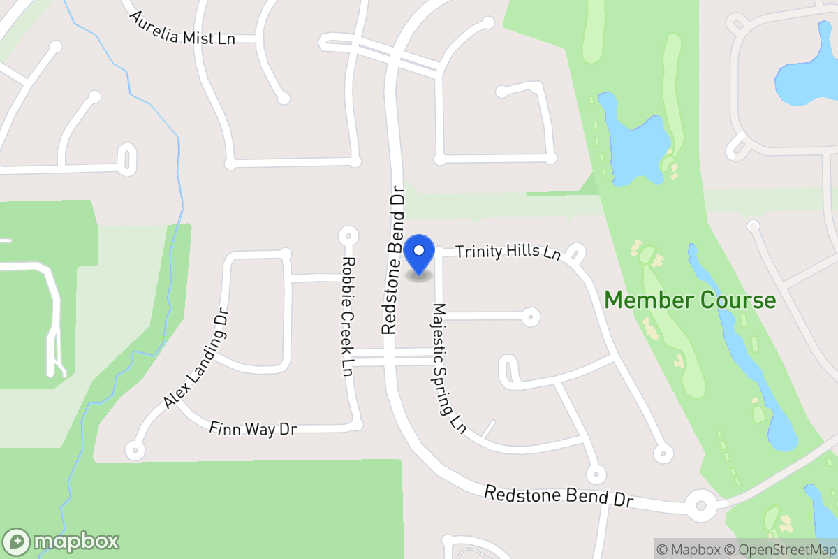 Map of 14015 Majestic Spring Ln, Humble