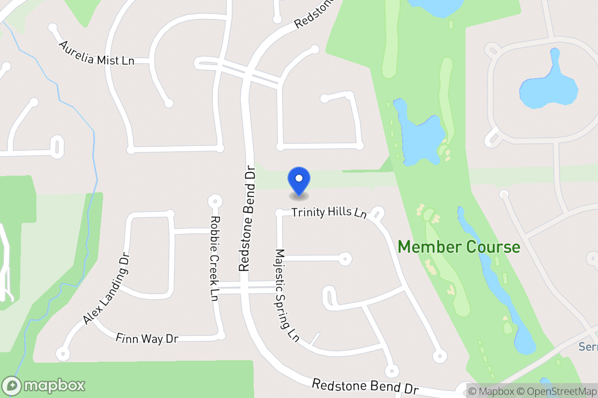 Map of 7811 Trinity Hills Ln, Humble