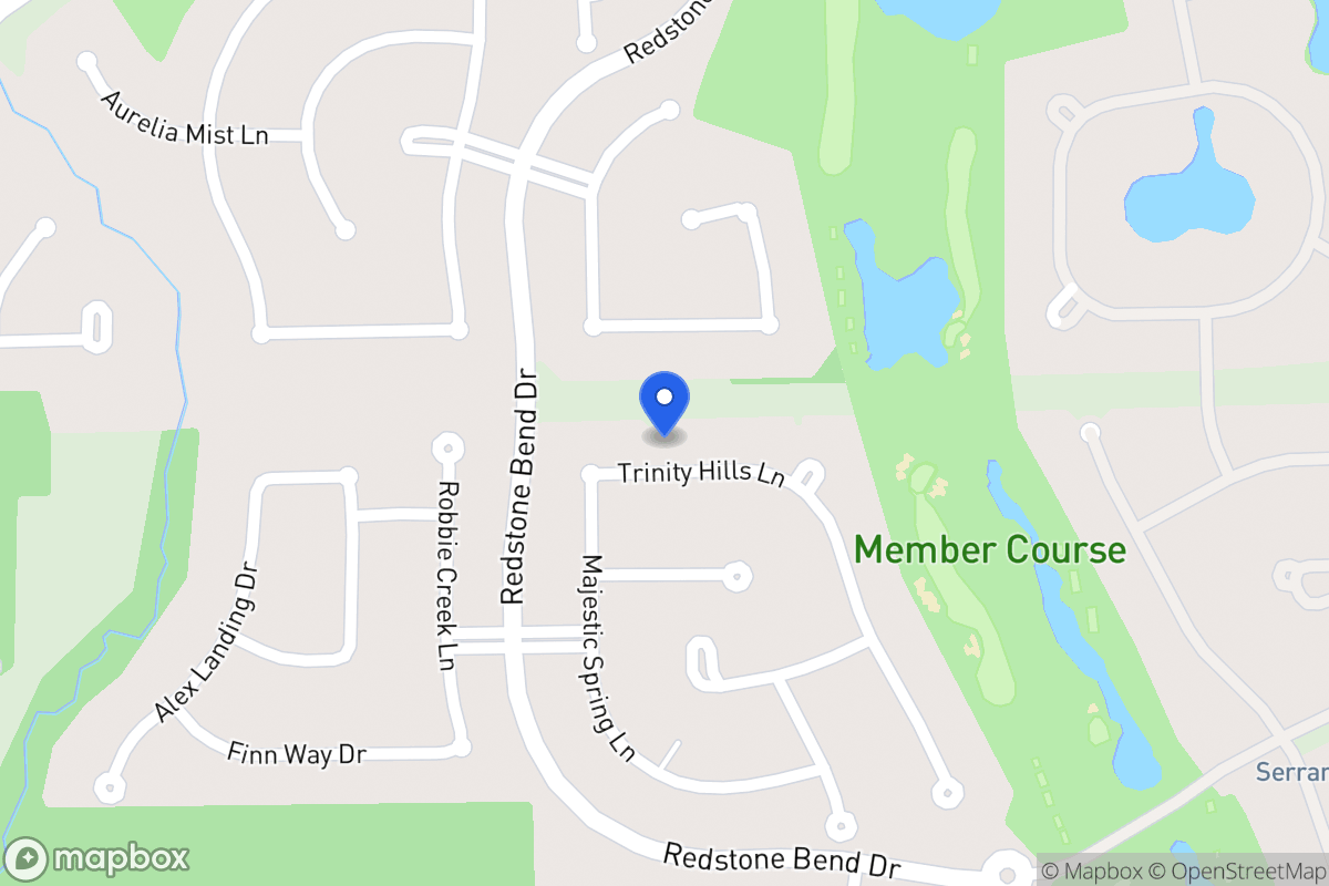 Map of 7815 Trinity Hills Ln, Humble