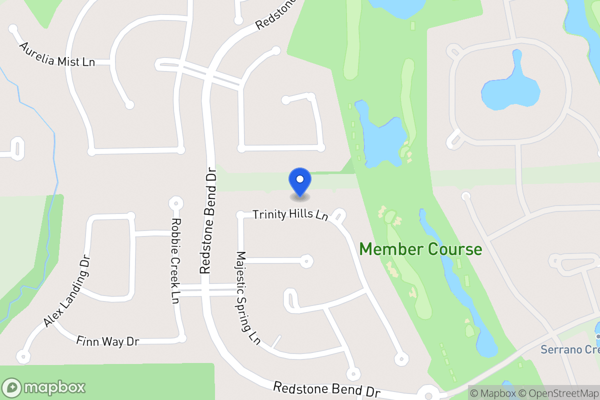Map of 7823 Trinity Hills Ln, Humble
