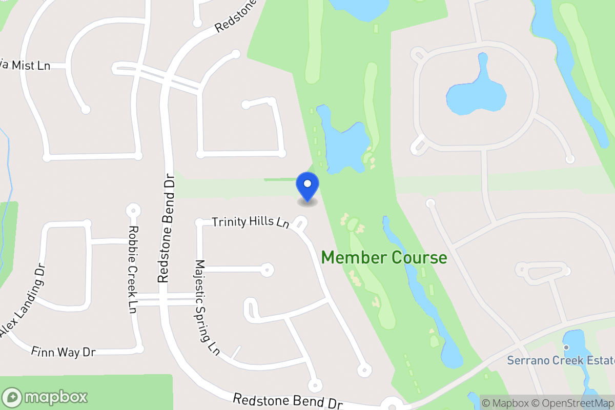 Map of 7835 Trinity Hills Ln, Humble