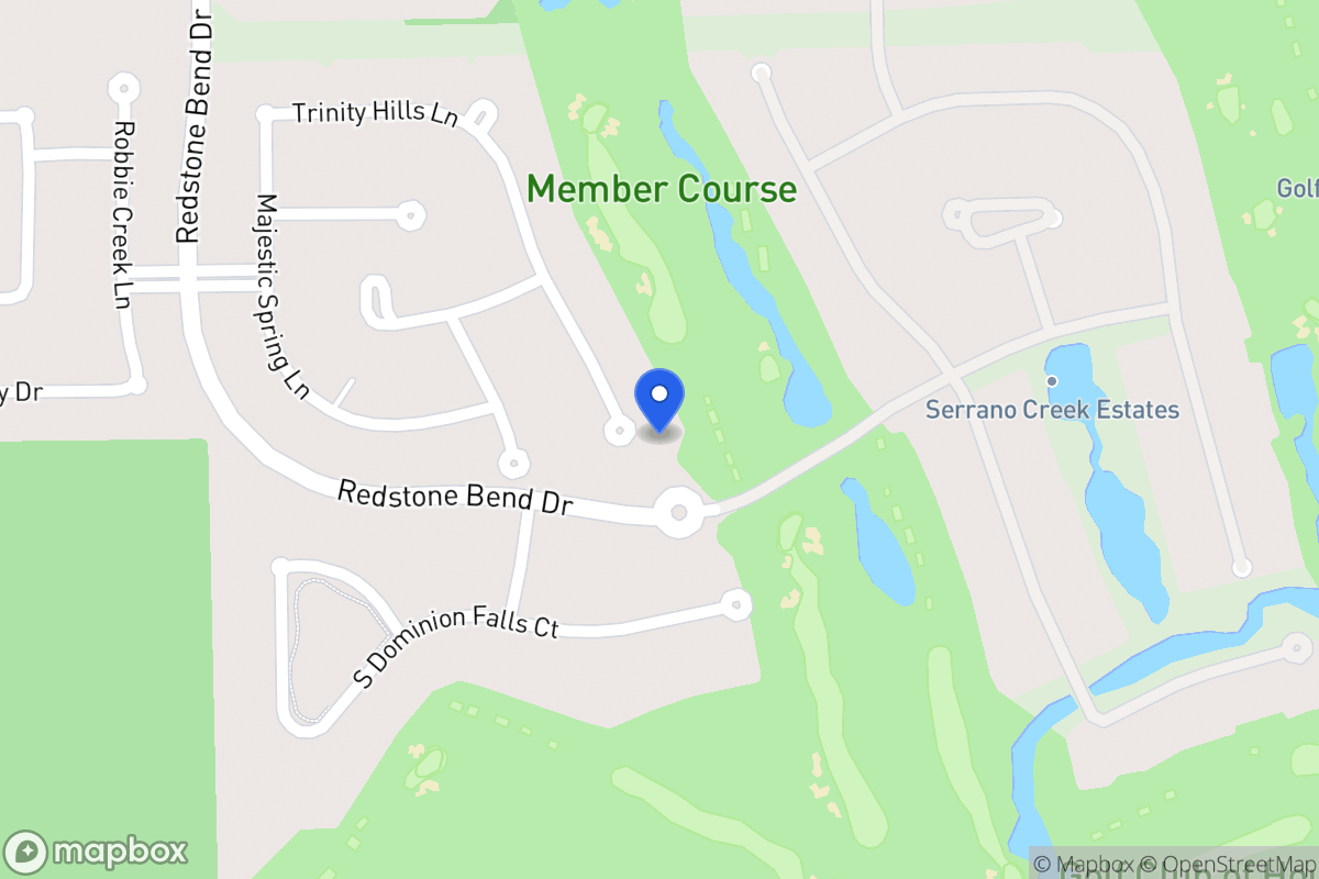 Map of 13906 Windwood Falls Ln, Humble