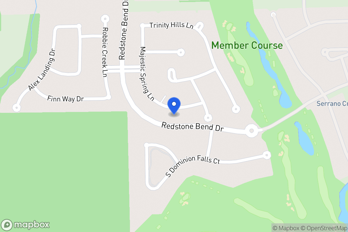 Map of 13815 Majestic Spring Ln, Humble
