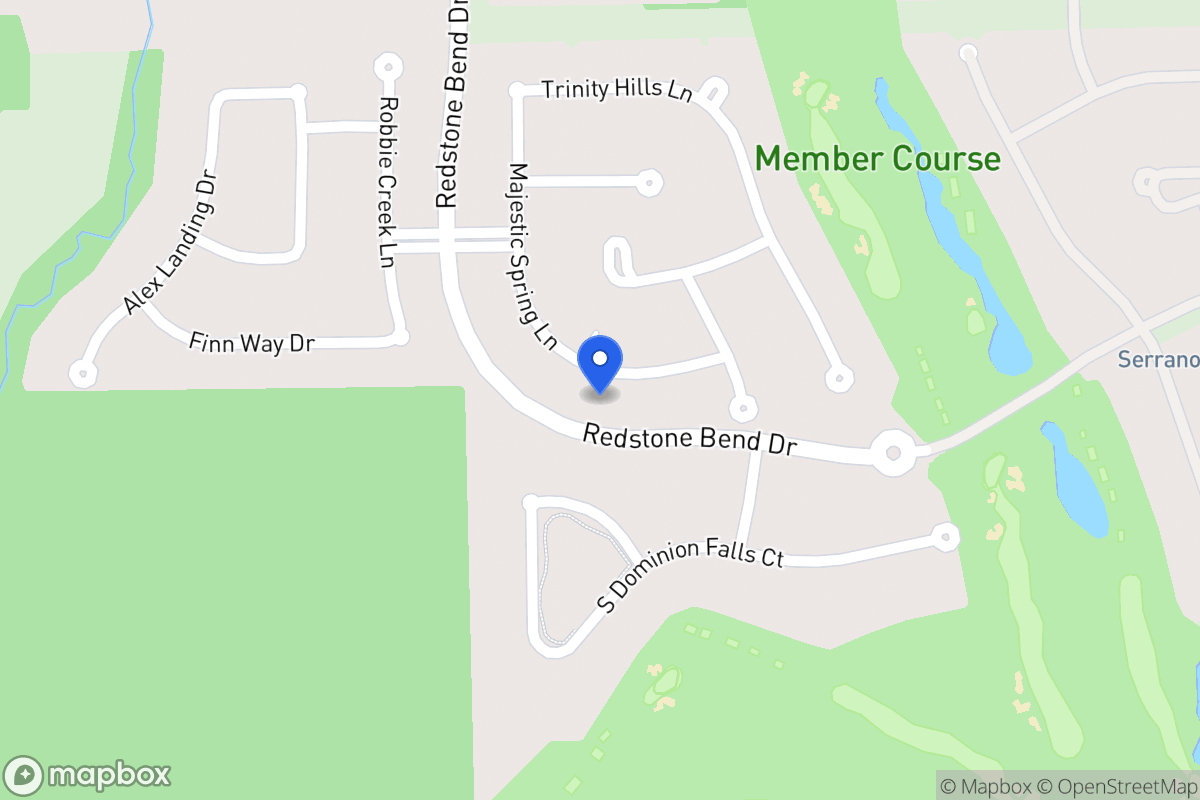 Map of 13819 Majestic Spring Ln, Humble