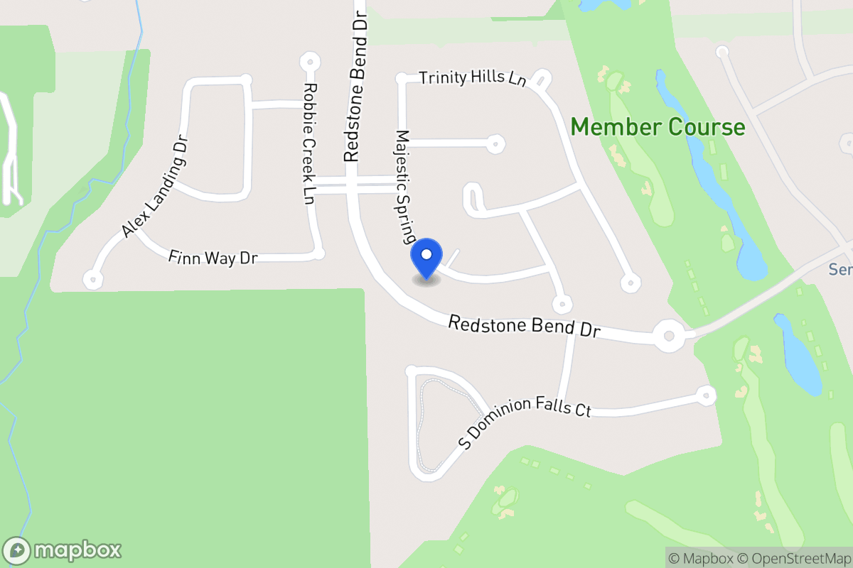 Map of 13907 Majestic Spring Ln, Humble
