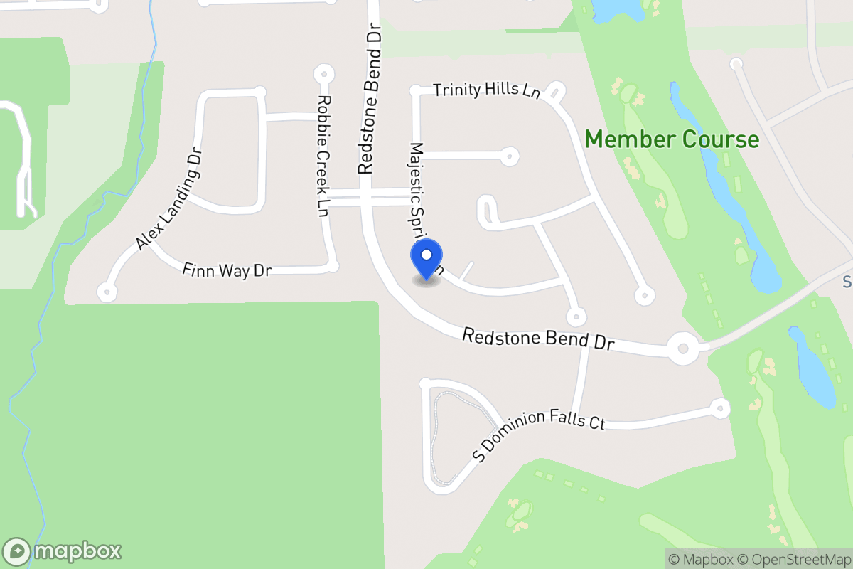 Map of 13911 Majestic Spring Ln, Humble