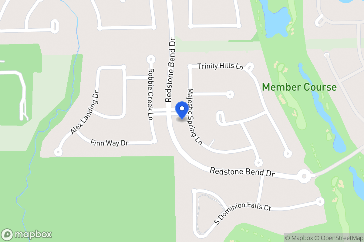 Map of 13927 Majestic Spring Ln, Humble