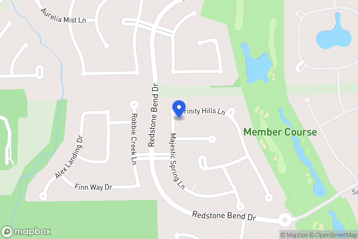Map of 7806 Trinity Hills Ln, Humble