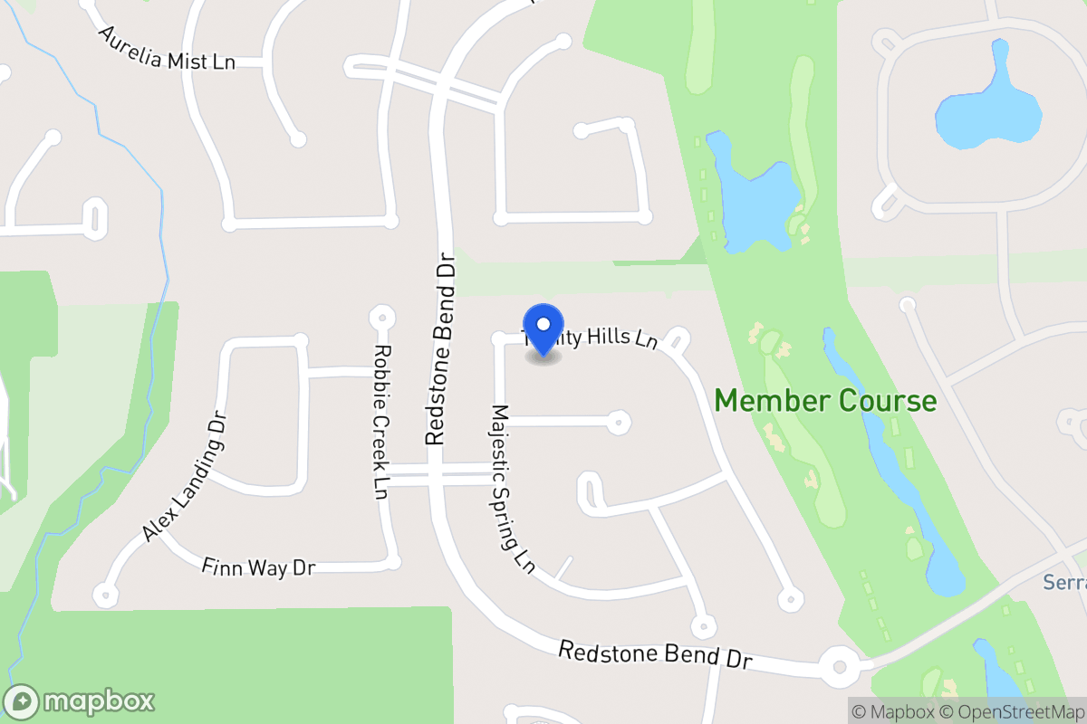 Map of 7810 Trinity Hills Ln, Humble