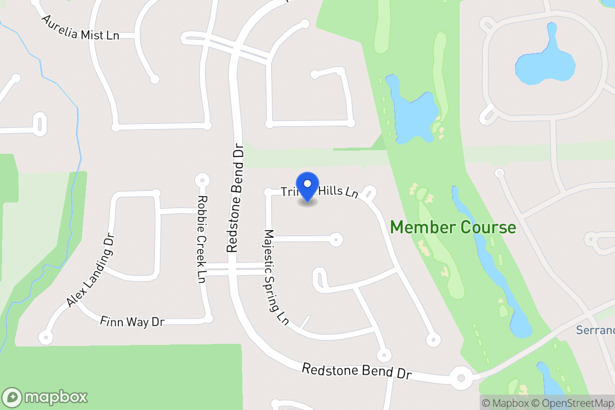 Map of 7814 Trinity Hills Ln, Humble