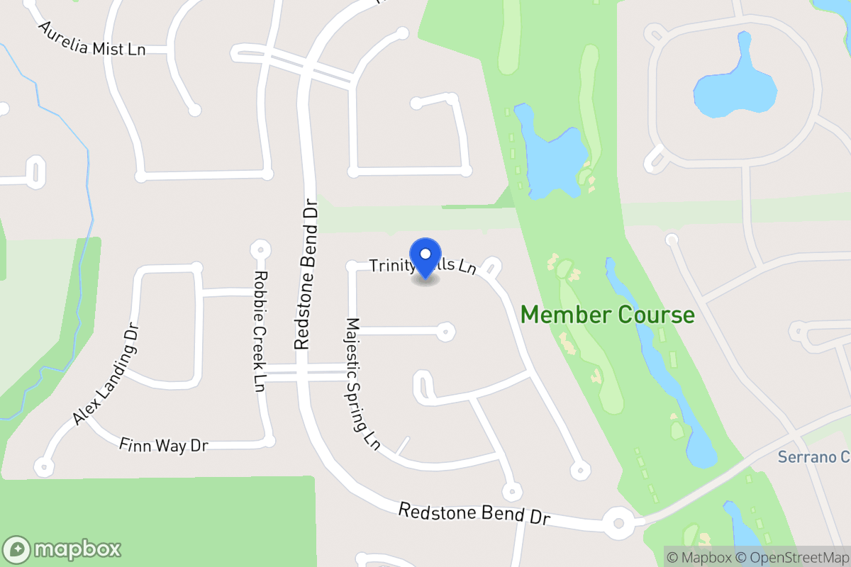 Map of 7818 Trinity Hills Ln, Humble