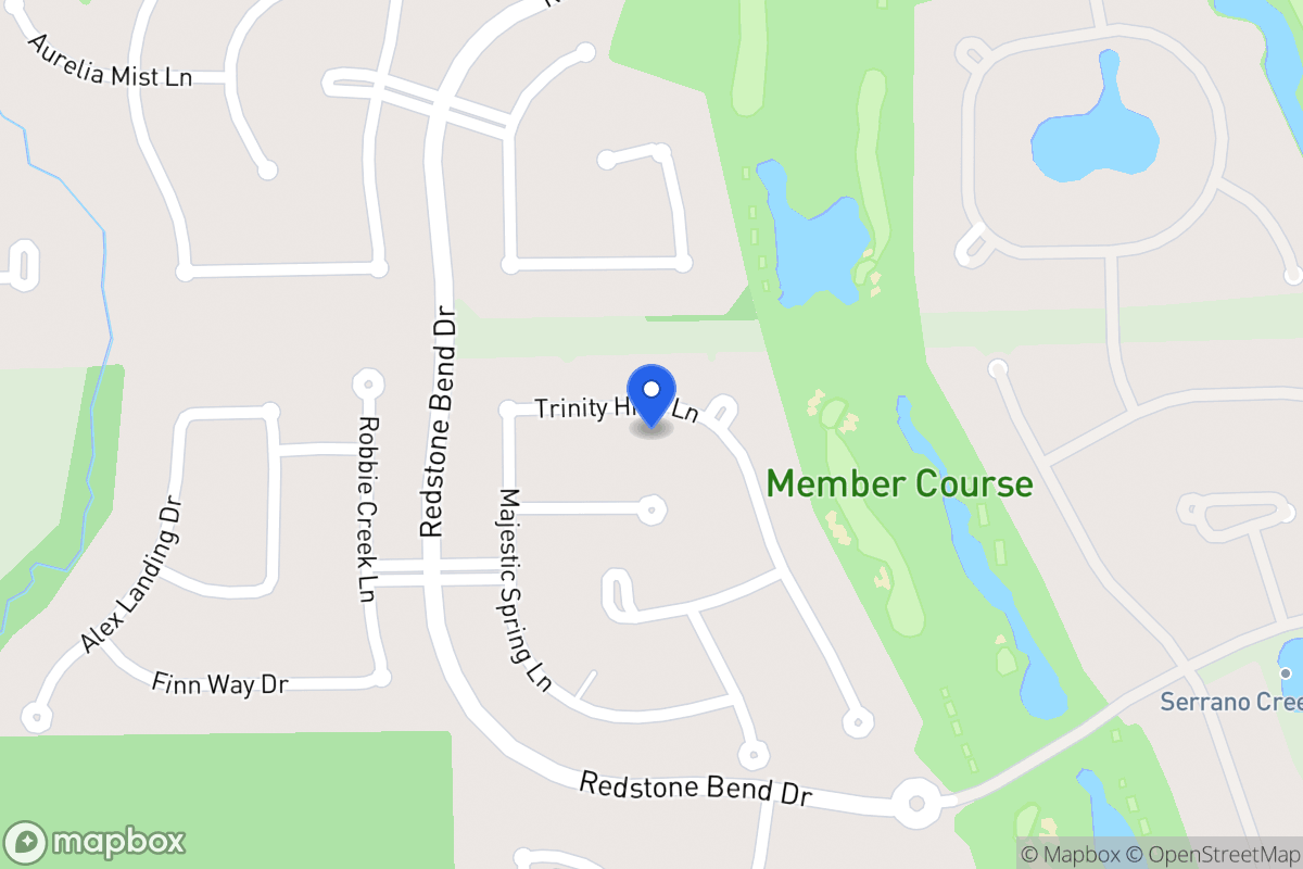 Map of 7822 Trinity Hills Ln, Humble