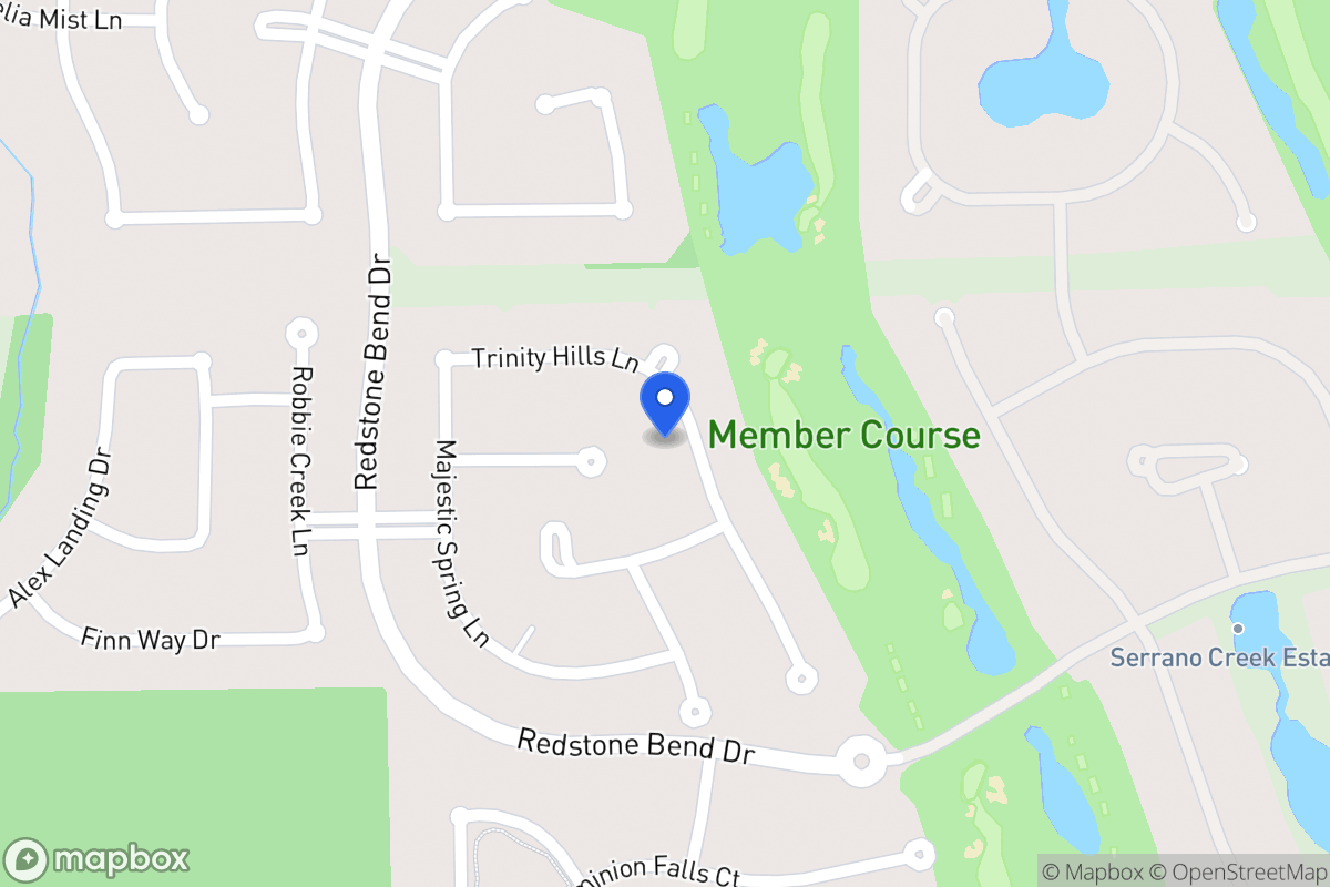 Map of 14015 Windwood Falls Ln, Humble