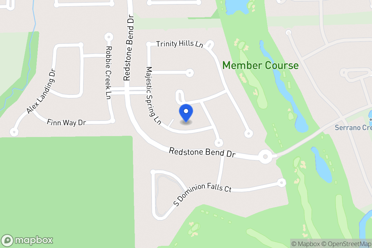 Map of 13810 Majestic Spring Ln, Humble