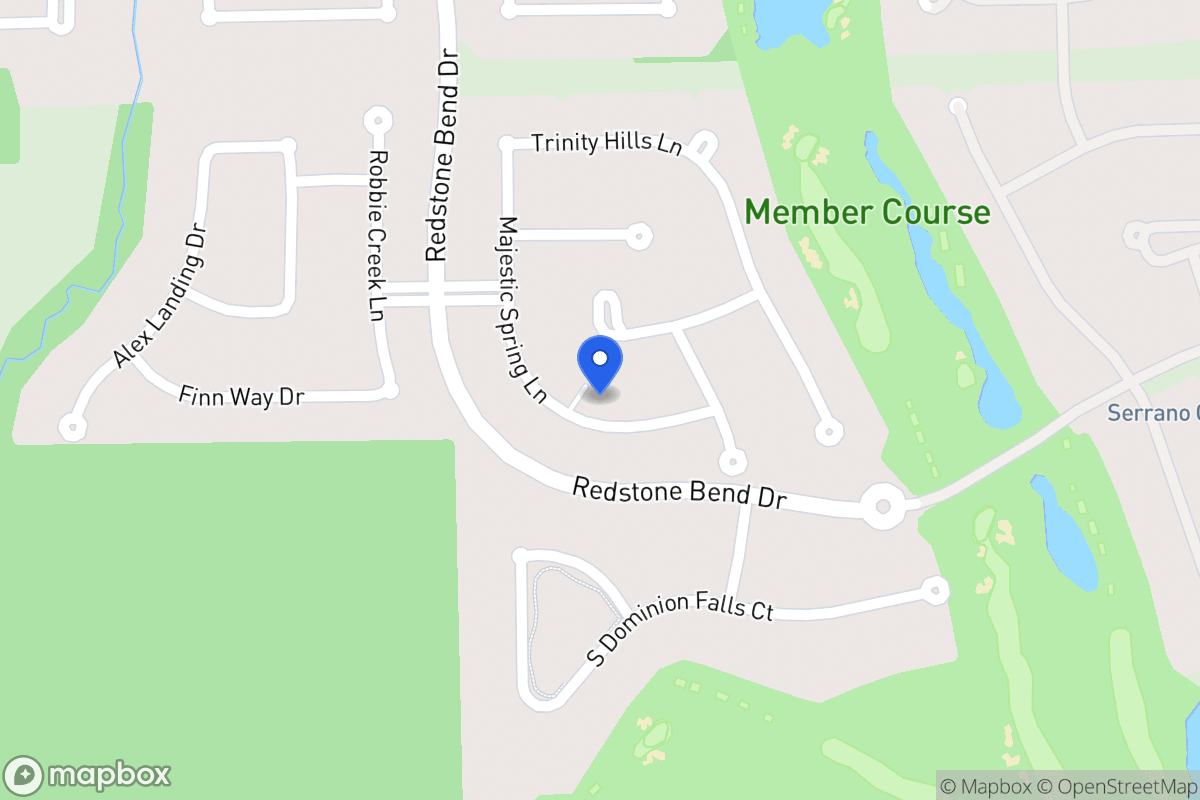 Map of 13814 Majestic Spring Ln, Humble