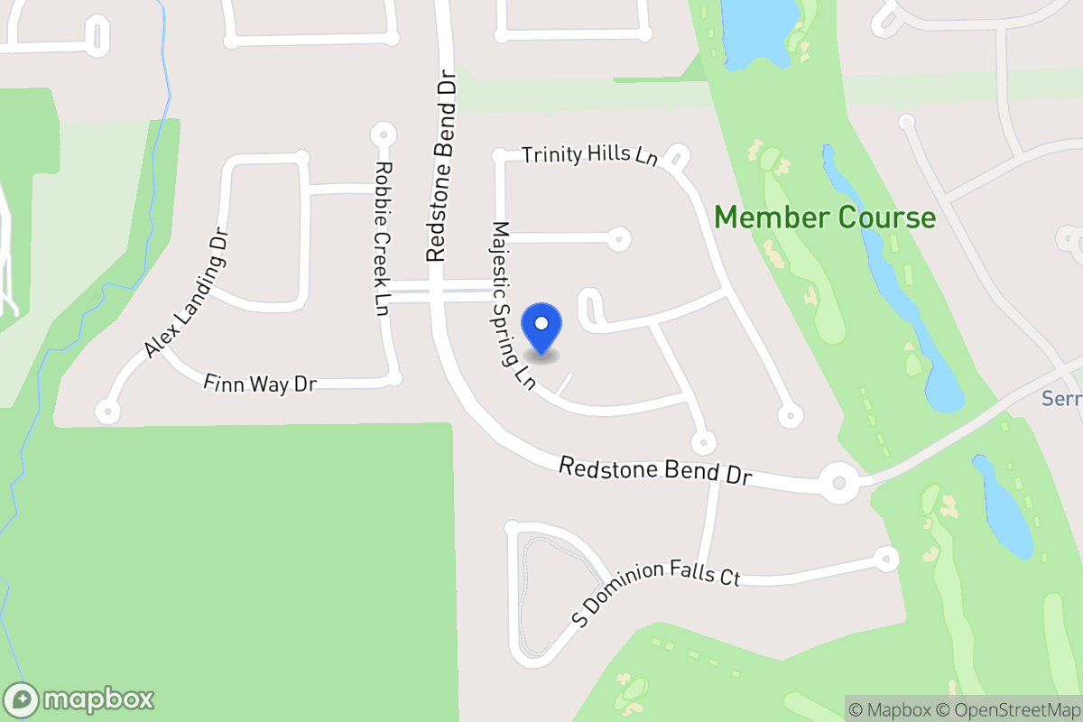 Map of 13914 Majestic Spring Ln, Humble