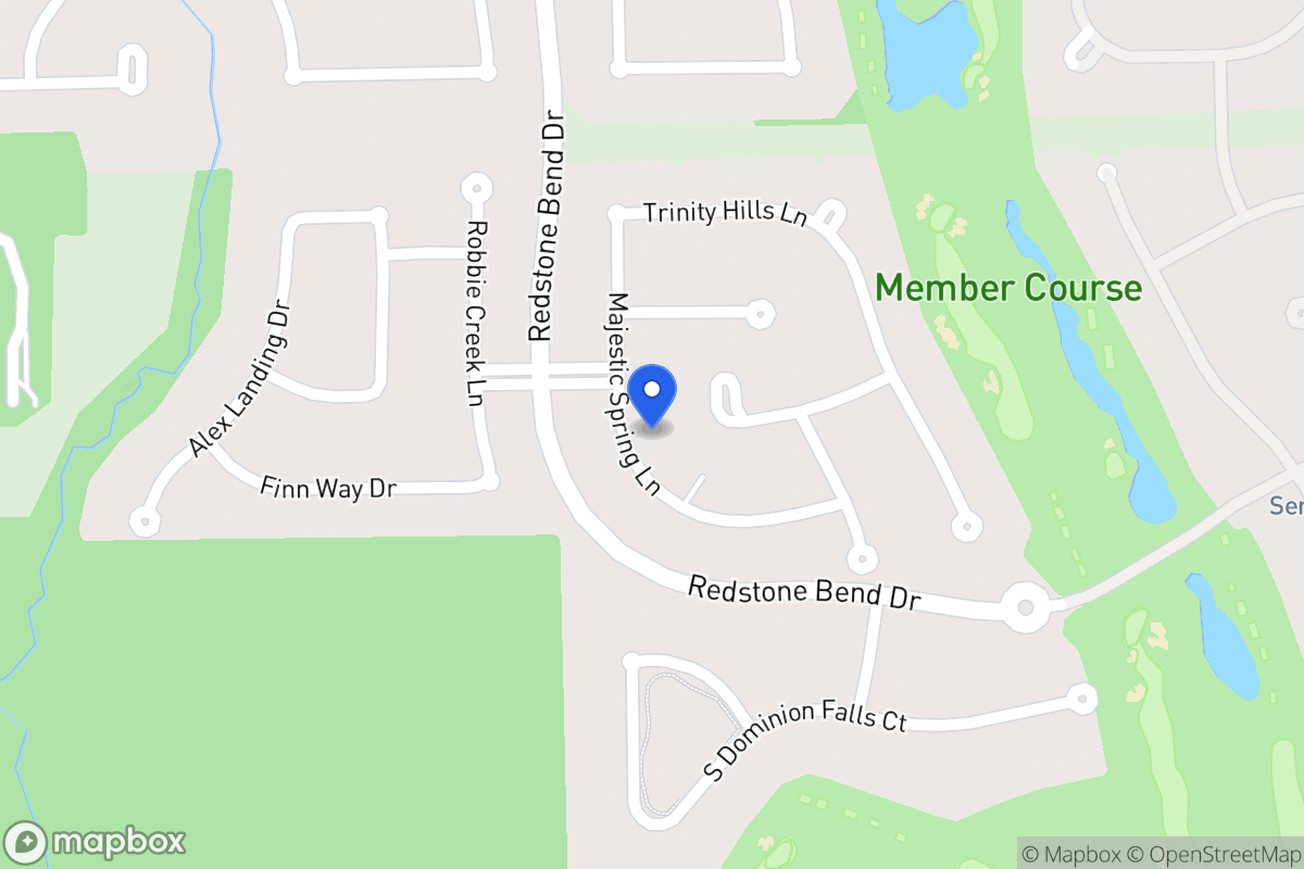 Map of 13918 Majestic Spring Ln, Humble