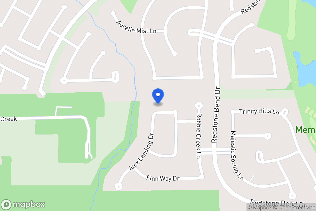 Map of 7507 Kimball Way Ln, Humble