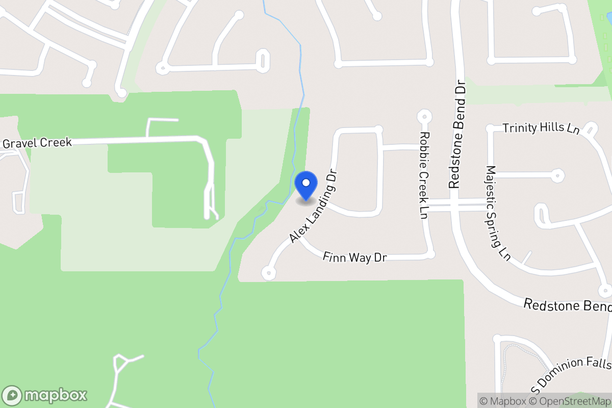 Map of 13935 Alex Landing Dr, Humble