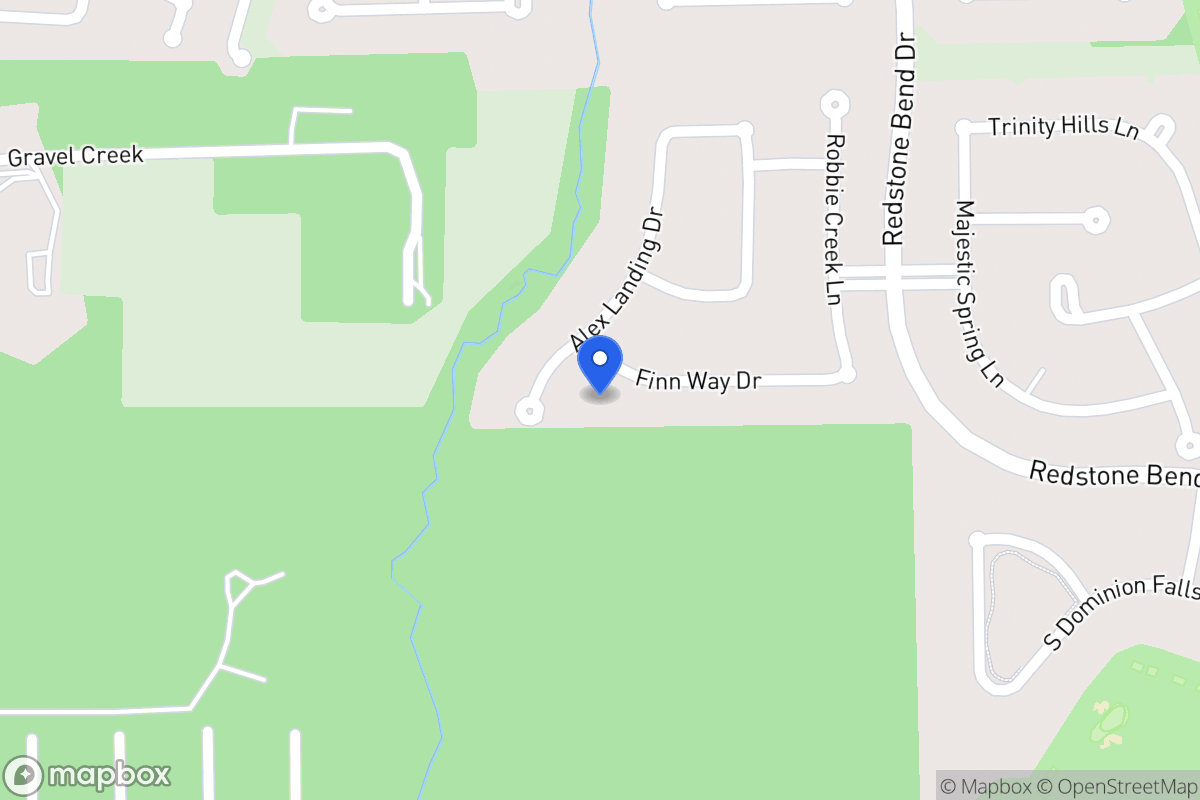 Map of 7506 Finn Way Dr, Humble