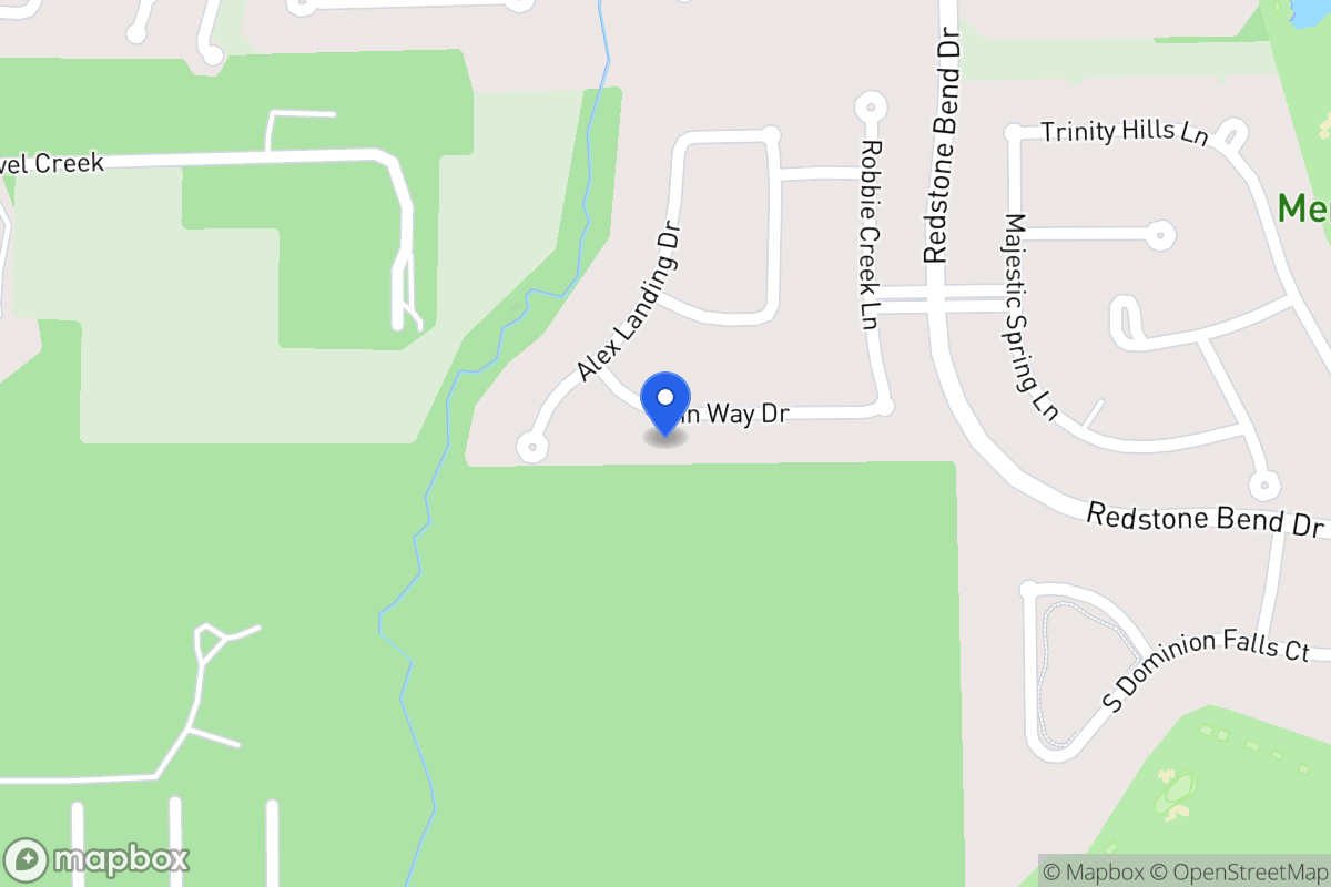 Map of 7514 Finn Way Dr, Humble