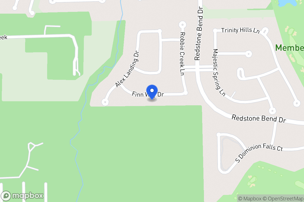 Map of 7526 Finn Way Dr, Humble