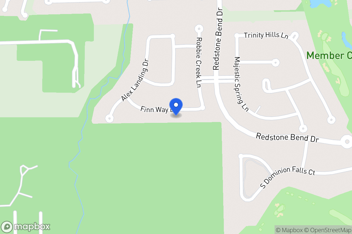 Map of 7606 Finn Way Dr, Humble