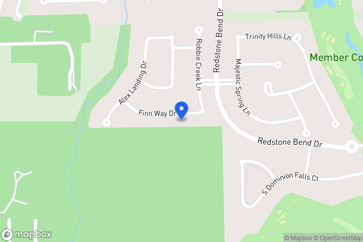 Map of 7610 Finn Way Dr, Humble