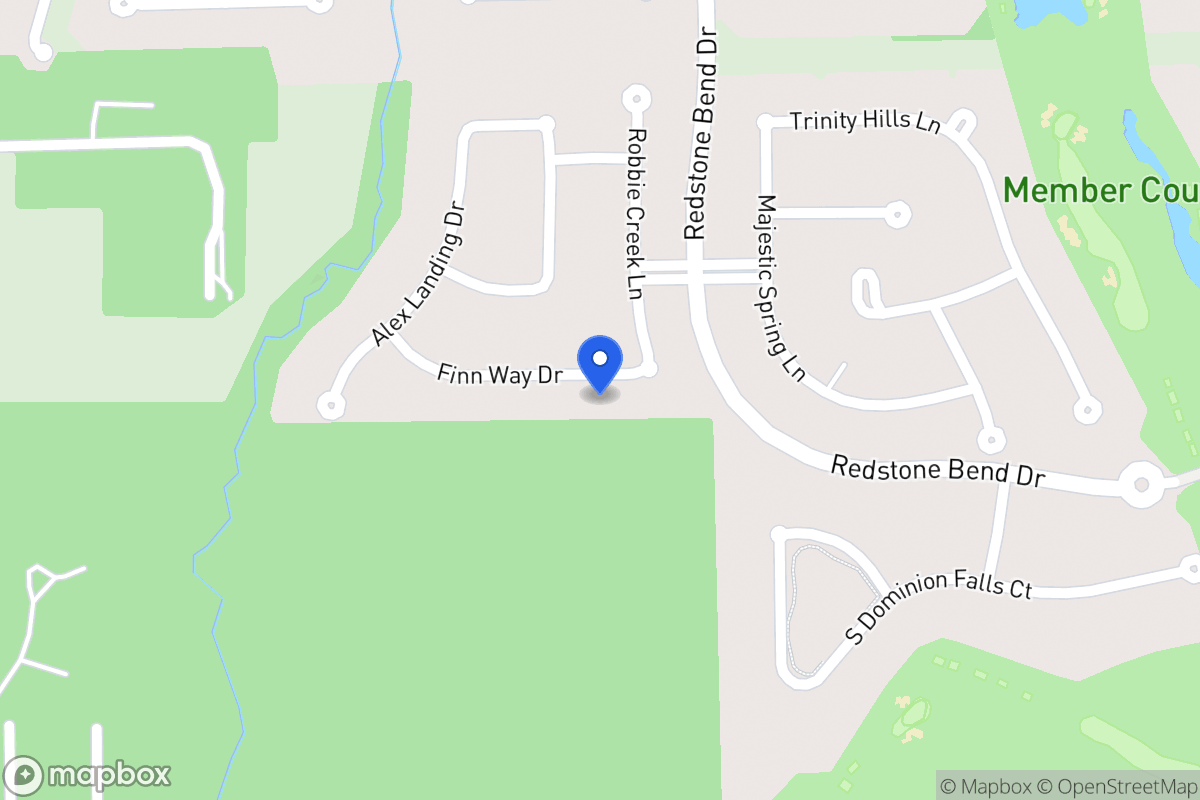 Map of 7614 Finn Way Dr, Humble