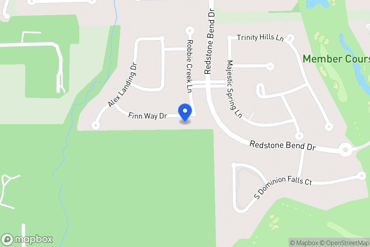 Map of 7618 Finn Way Dr, Humble