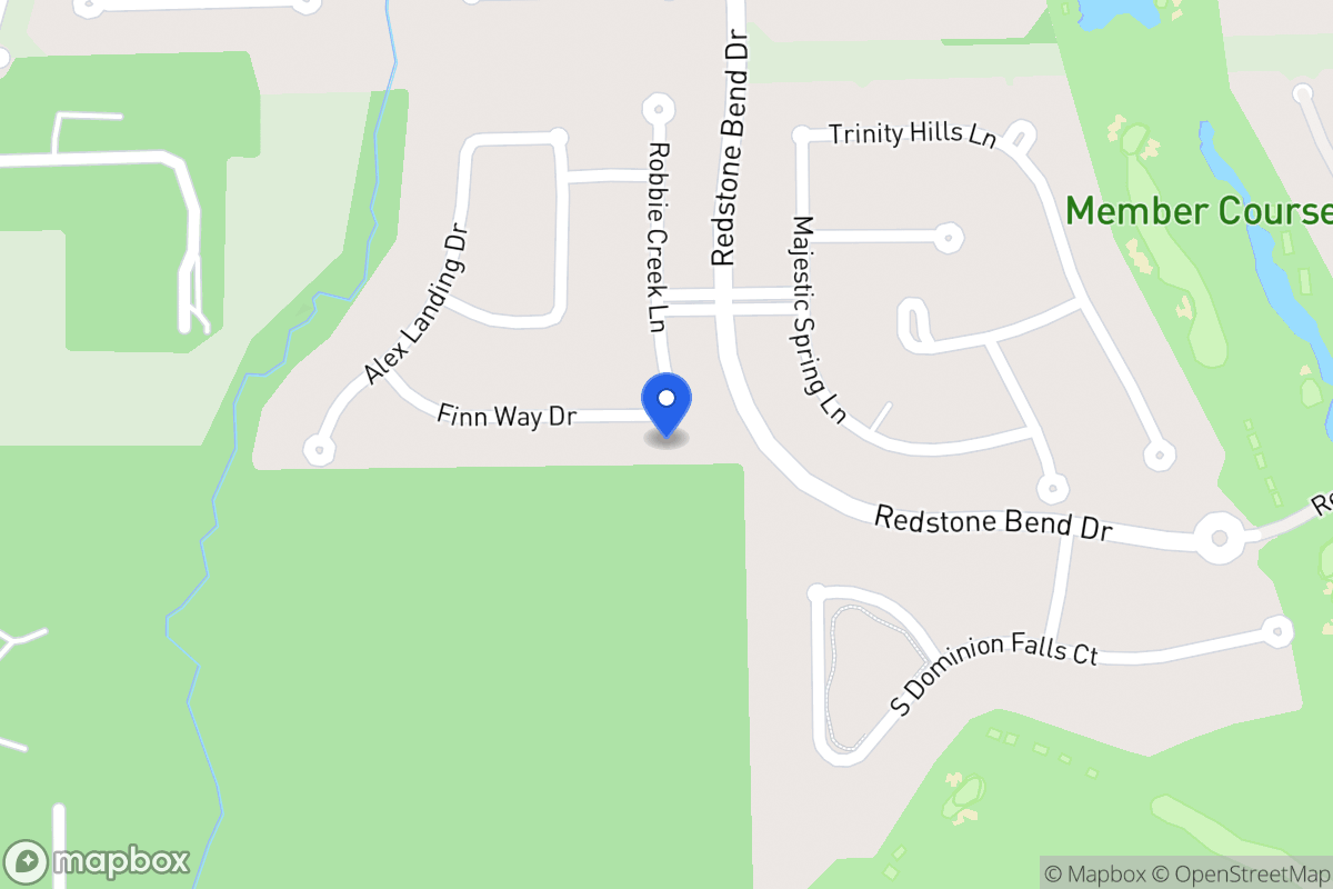 Map of 7622 Finn Way Dr, Humble