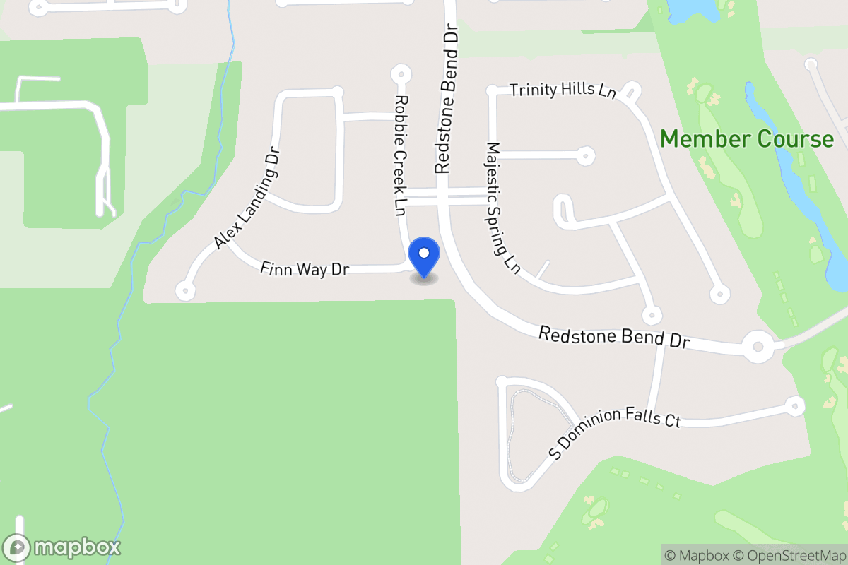 Map of 7626 Finn Way Dr, Humble