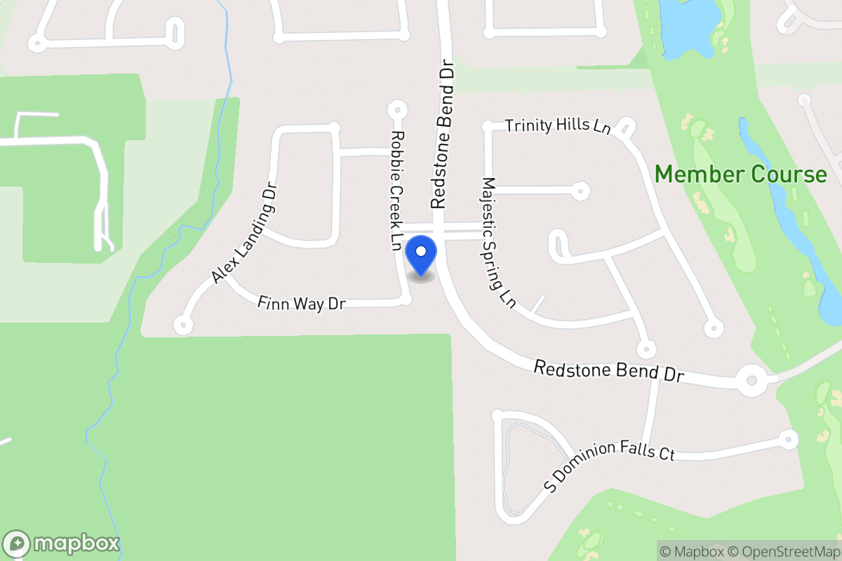 Map of 13906 Robbie Creek Ln, Humble