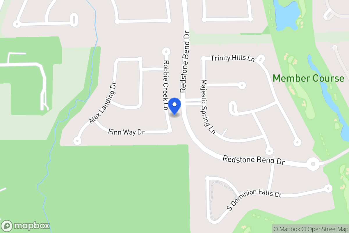 Map of 13910 Robbie Creek Ln, Humble