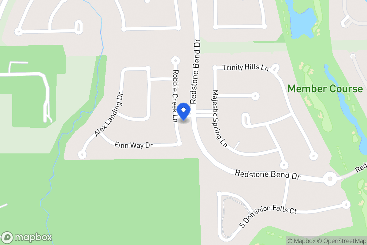 Map of 13914 Robbie Creek Ln, Humble