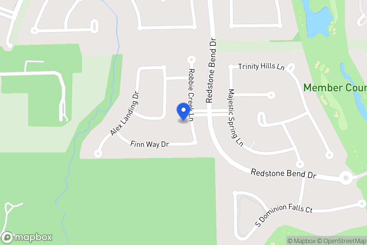Map of 13911 Robbie Creek Ln, Humble