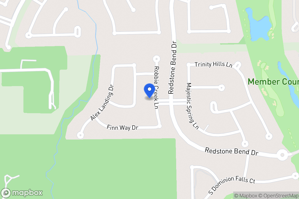 Map of 13919 Robbie Creek Ln, Humble