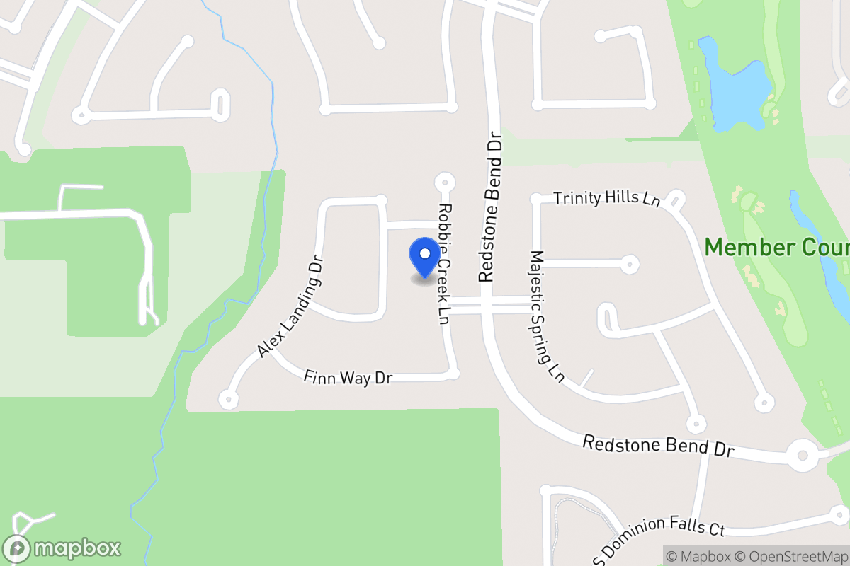 Map of 14003 Robbie Creek Ln, Humble