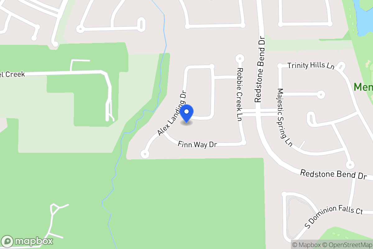 Map of 7506 Trent Oaks Ln, Humble