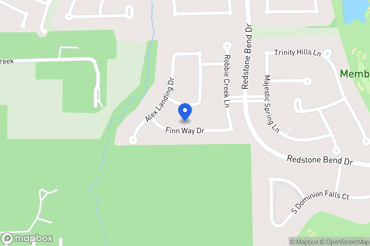 Map of 7519 Finn Way Dr, Humble