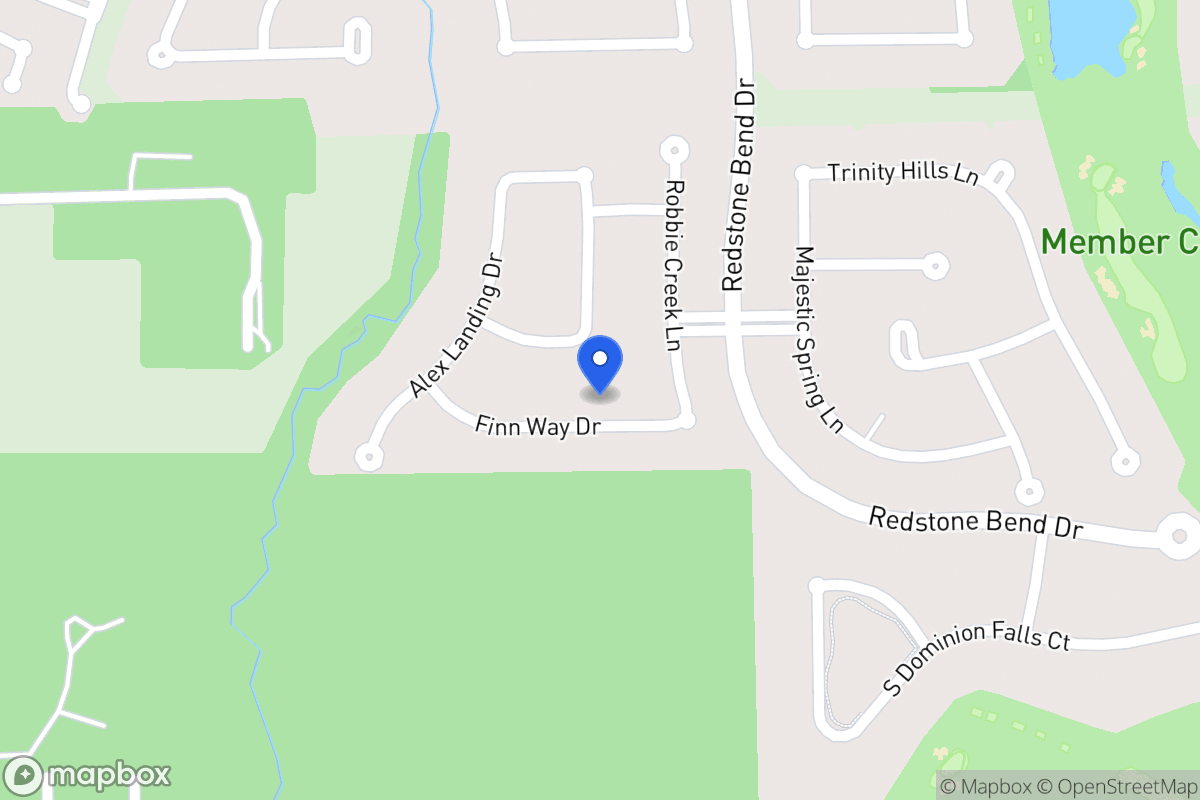 Map of 7607 Finn Way Dr, Humble