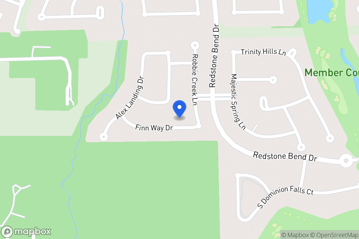 Map of 7611 Finn Way Dr, Humble